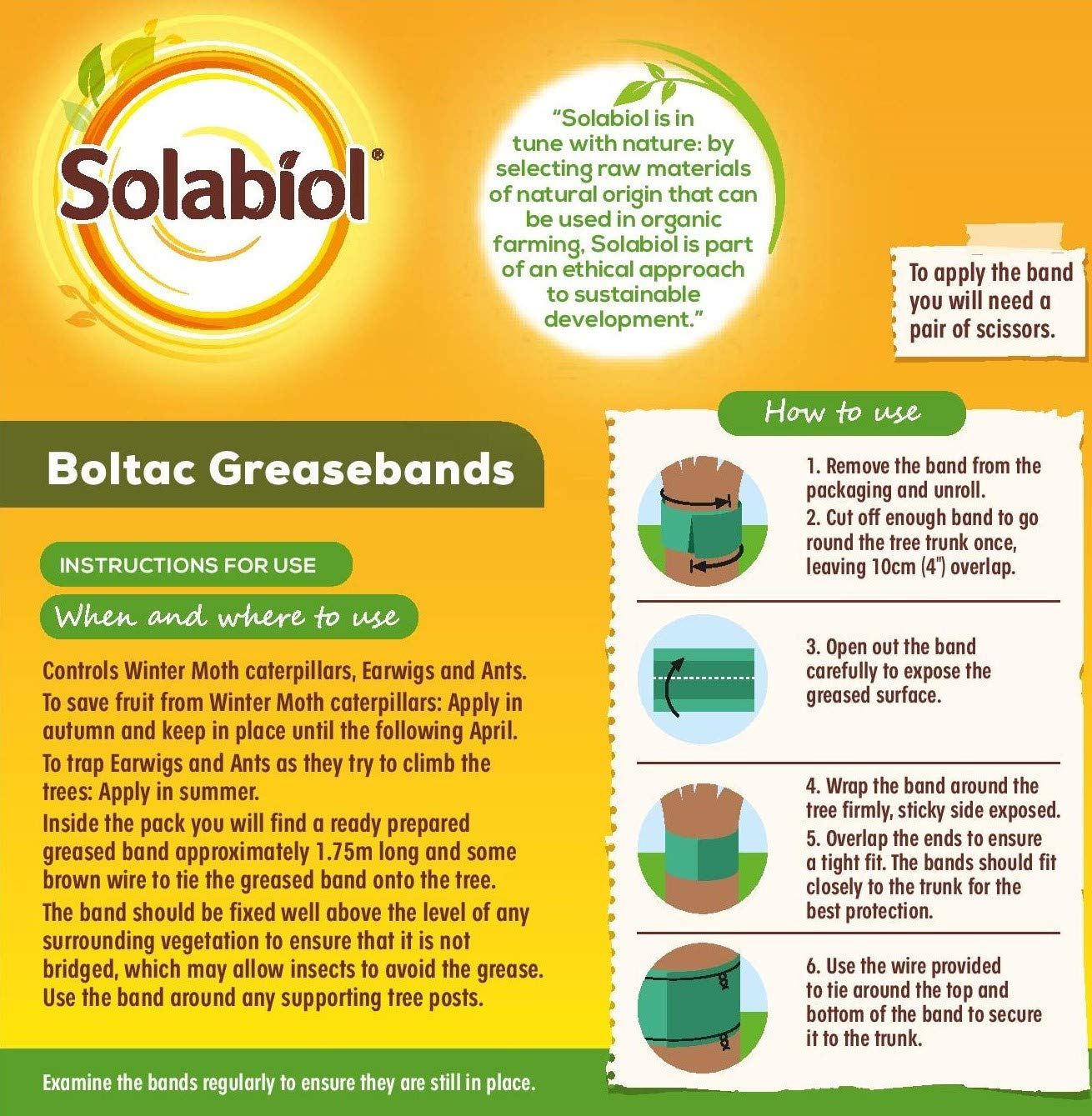 SOLABIOL BOLTAC GREASEBAND 1.75 M. 866000041 740929