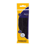 KORBOND HOOK &LOOP IRON ON BLACK 2CMX50CM. KO110113