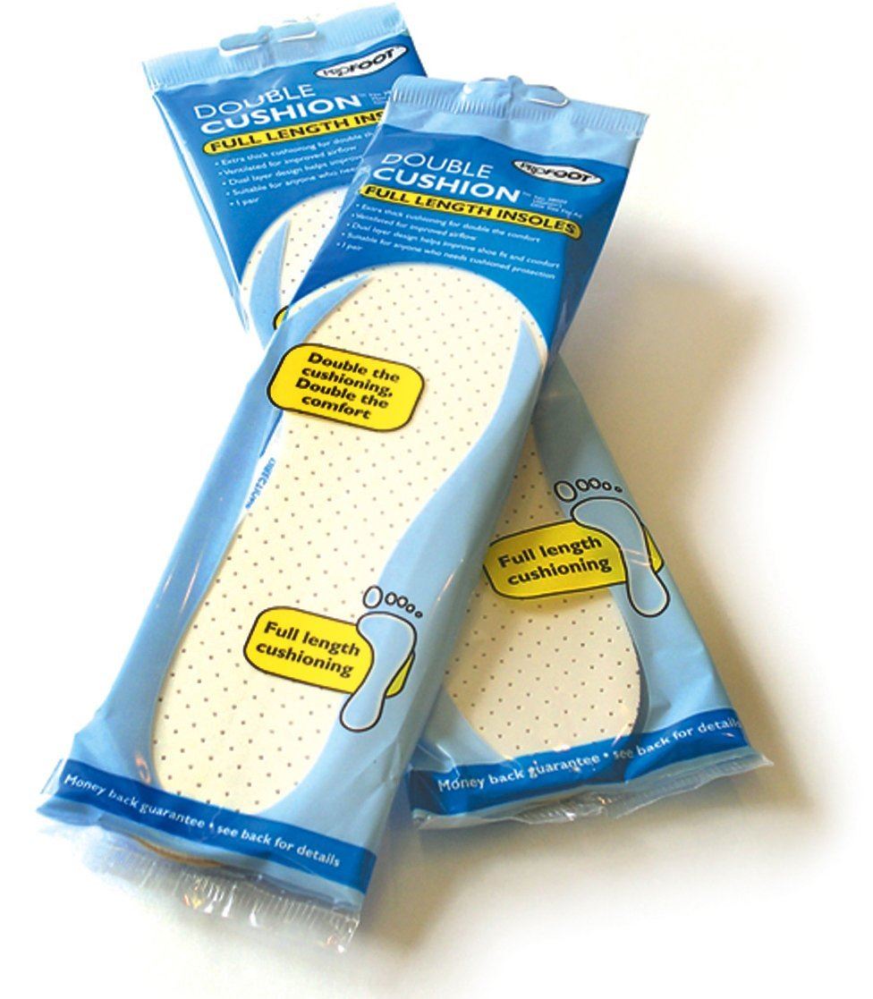 PROFOOT DOUBLE CUSHION INSOLES FULL LENGTH WOMEN PR. 5PF015W \\\5PF015W