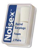 NOISE-X EARPLUGS FOAM BARREL 2 PACK. 5PF019 \\\5PF019