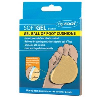 PROFOOT SOFT GEL BALL OF FOOT CUSHIONS. 5PF030 \\\5PF030