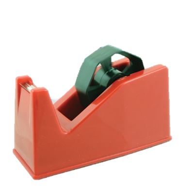 ASSORTED COLOURS DESKTOP TAPE DISPENSER. 6001 \\\6001