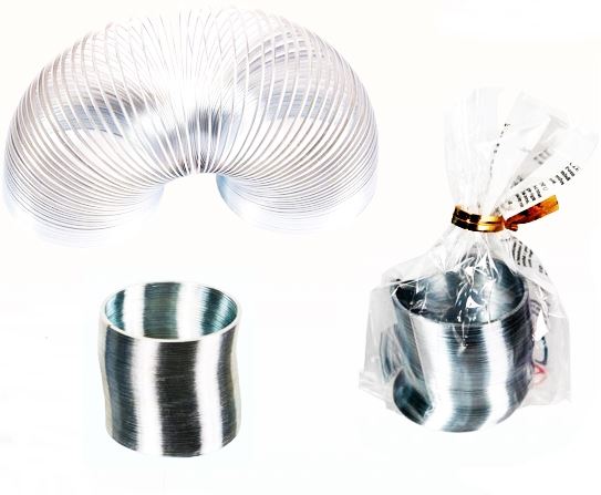 SILVER COLOURED MINI METAL COIL. 612394 \\\612394