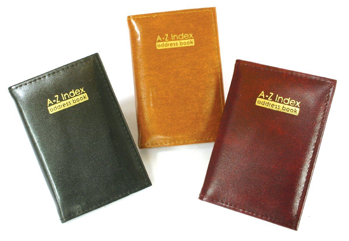 POCKET EXECUTIVE A-Z INDEX ADDRESS BOOK ASSORTED. 6125 \\\6125