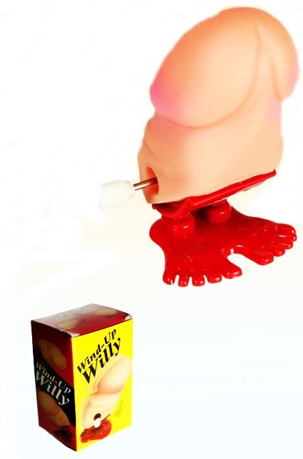 WIND UP WILLY HEN PARTY STAG NOVELTY. 612701 \\\612701