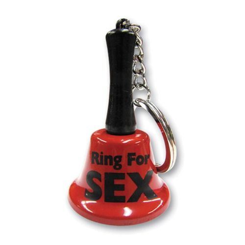 KEYCHAIN BELL- RING FOR SEX 22477. 614184 \\\614184