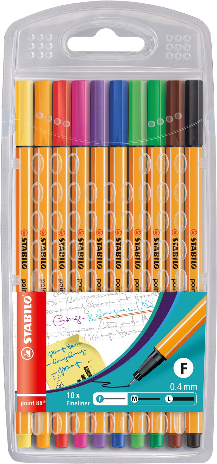 STABILO POINT 88 FINELINER PEN 10PK. 8810