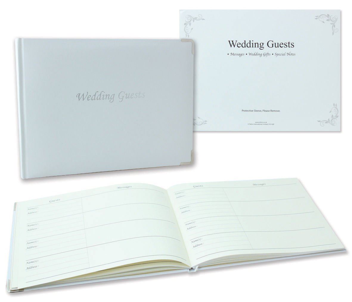 WEDDING GUEST BOOK WITH KEEPSAKE BOX. 6204 \\\6204