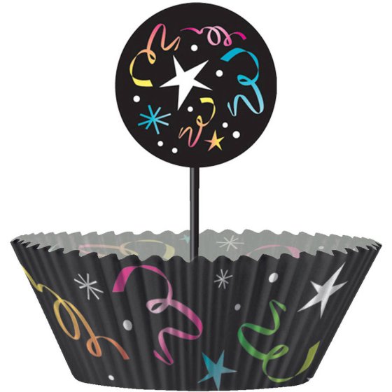 24 HAPPY NEW YEAR CUPCAKE KIT. 62554 \\\62554