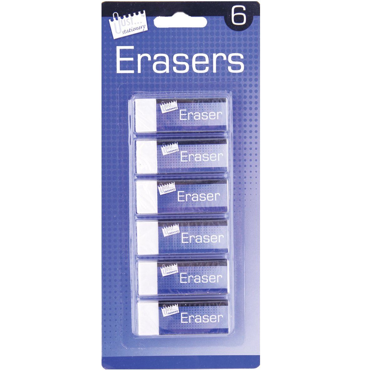 TALLON WHITE ERASER 6/PK. 6360 \\\6360