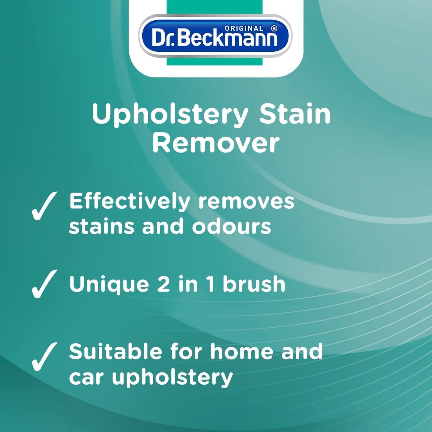 DR BECKMANN UPHOLSTERY STAIN REMOVER WITH BRUSH 400ML. 1460