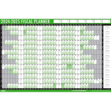 TALLON FISCAL WALL PLANNER 2024 - 2025. TA3800