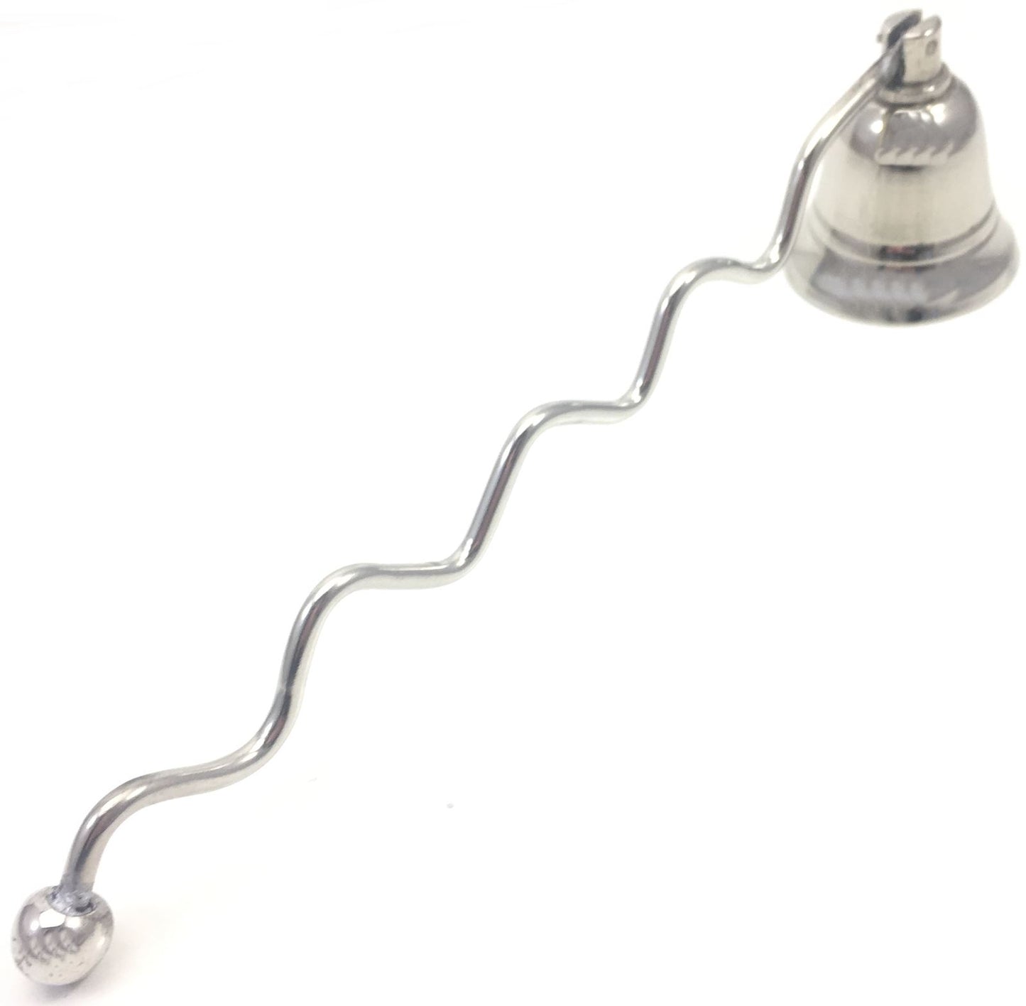 ANTIQUE METAL WAVY CANDLE SNUFFER. 66456 \\\66456