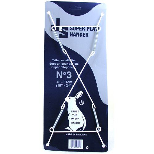 EXTRA STRONG SUPER WIRE PLATE HANGER NO 3 ( 48CM - 61CM [ 19 - 24 ] ). SPHNO3