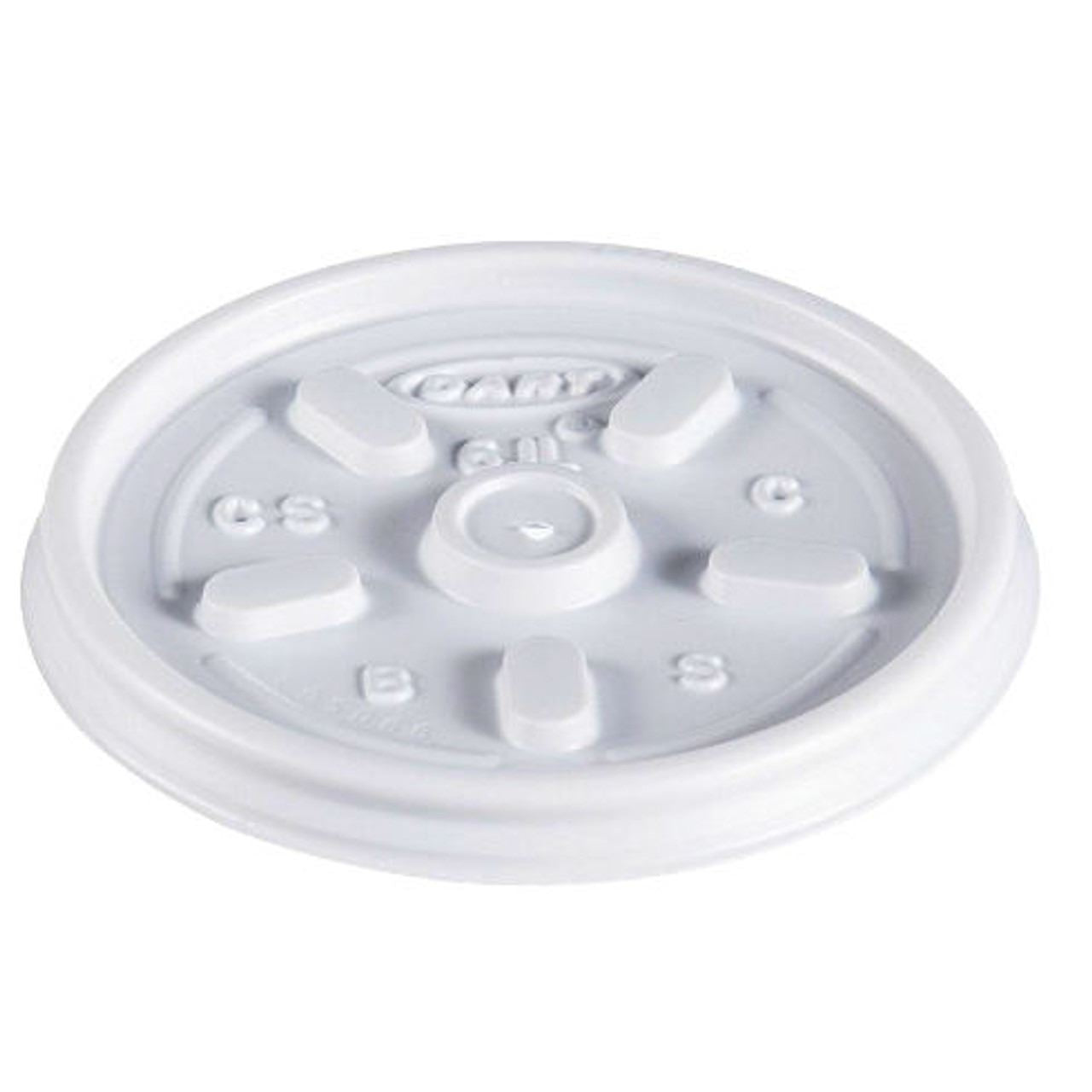 DART VANTED PLASTIC LIDS FOR 2OZ 6OZ 7OZ 100/PK. 6JLTRPF