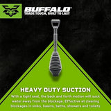 BUFFALO MAXI PLUNGER PRO WITH RUBBER SEAL. WL1020-2
