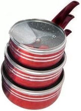 6 PCS NON STICK SAUCEPAN 16 X 20CM. TS36951 TS32452
