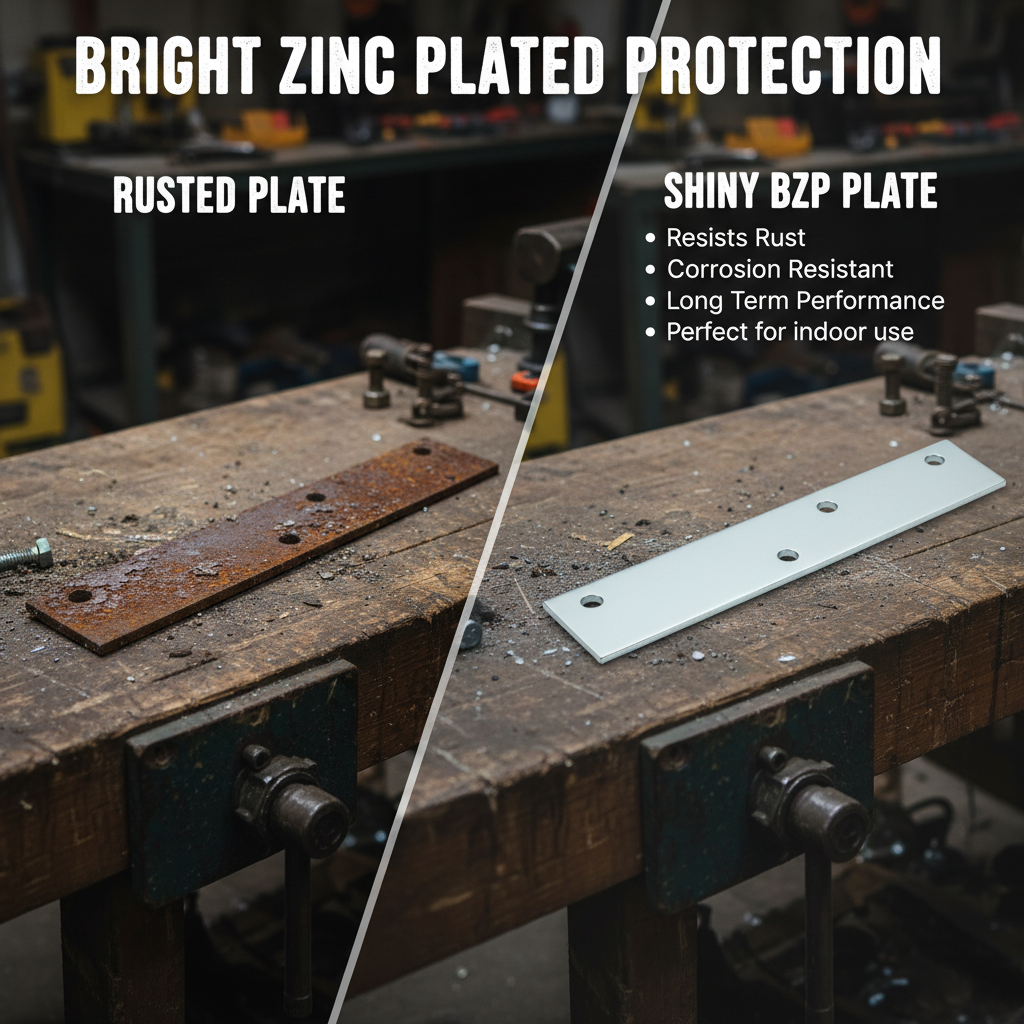 STAR PACK REPAIR PLATE STRAIGHT BZP 125MM 5". 72110