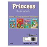 A4 UNICORN OR PRINCESS DESIGN MY FUN STICKER ACTIVITY BOOK ONE PCS. P2190