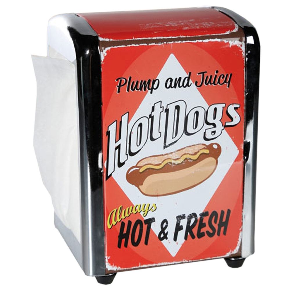 METAL HOT DOG NAPKIN DISPENSER HOLDER. 713084 \\\713084