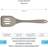 TAYLORS EYE WITNES GREY SILICONE SLOTTED TURNER 27CM. LTS007