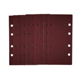 DRAPER SSA3 93 X 190MM 80 GRIT 1/3 SANDING SHEETS WITH HOOK AND LOOP 10/PK. DRA54851