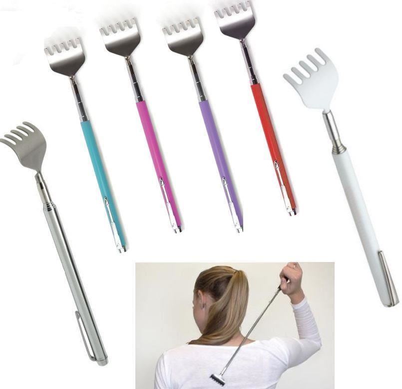 EXTENDABLE BACK SCRATCHER SILVER. 729025SILVER \\\729025SILVER