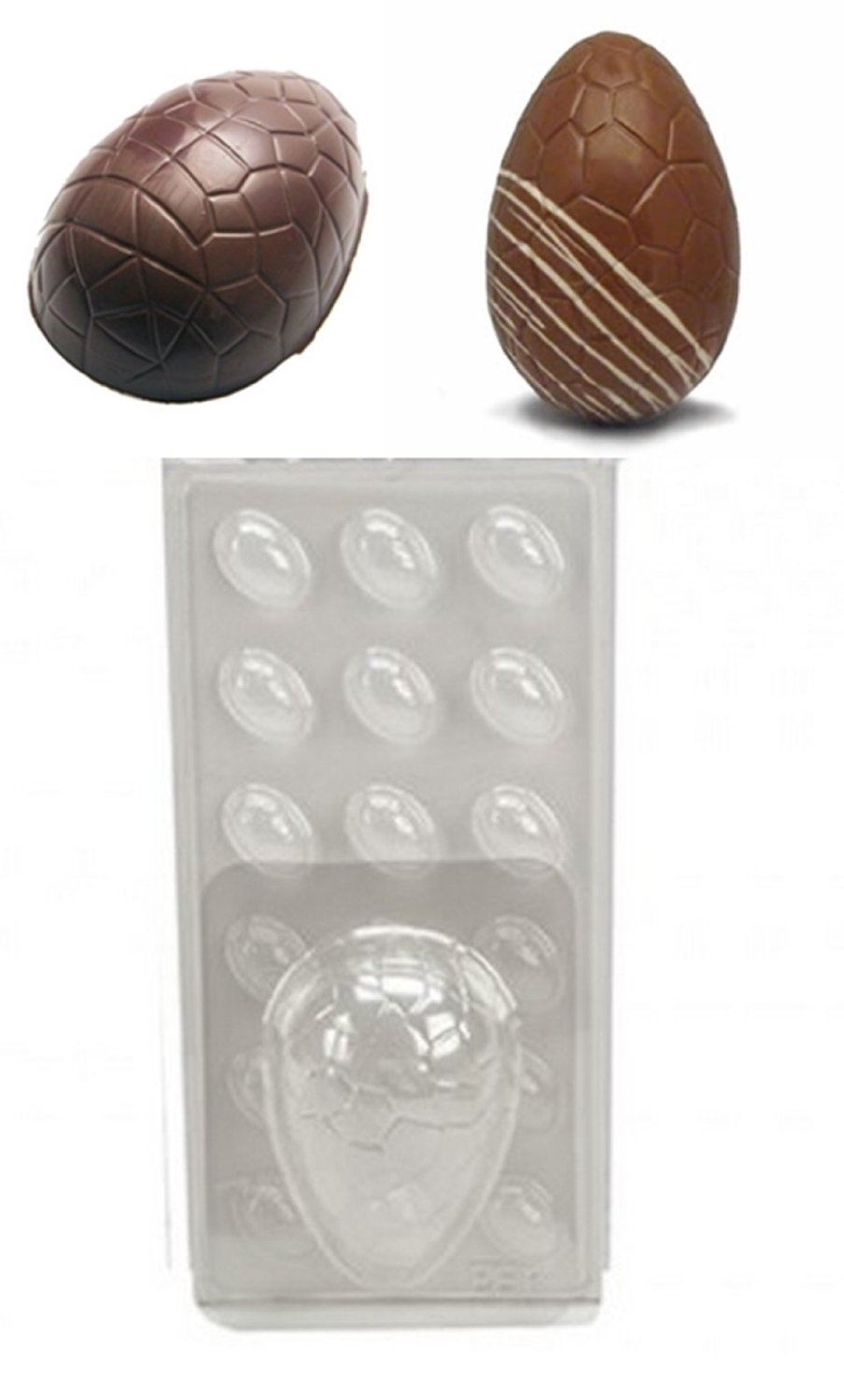 EASTER EGG MOULDS - MINI AND LARGE EGGS. 736029 \\\736029