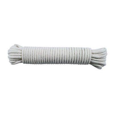 MULTI USE COTTON ROPE 5MM X 10M ( GARDEN CLOTHES WASHING PULLEY LINE CAMPING ). RY2604