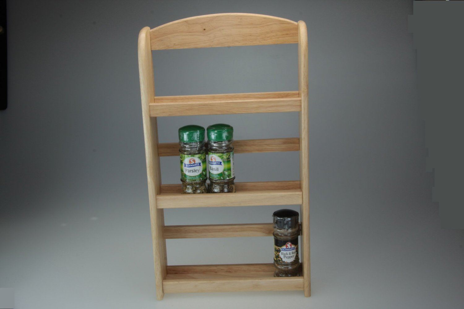 SOLID WOOD THREE TIER SPICE RACK. AP7518 \\\7518