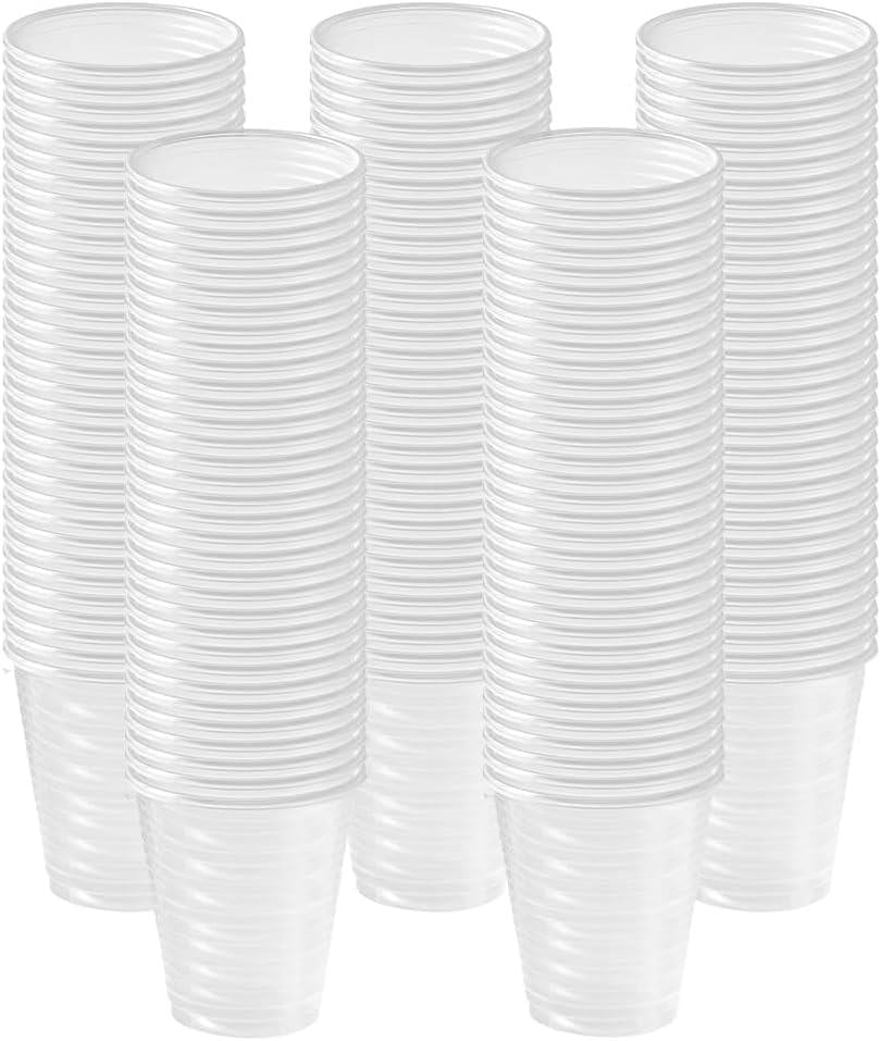 GRAB & GO CLEAR STANDARD PLASTIC CUPS 100/PK (200ML / 7OZ). 10521.07