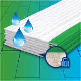 FLASH SPEEDMOP WET CLOTH MOPPING PADS REFILL 12/PK - LEMON. C005186