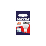 10 X MAXIM 5W=50W GU10 LED LIGHT BULB DAY LIGHT PEARL. 50MLGU10D5X10