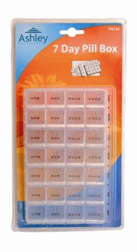 7 DAY PILL BOX  MEDICINE ORGANISER DISPENSER. DGI0214 HH1025 0227 FA4358 \\\7DAYPILL