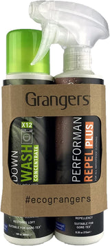 GRANGERS DOWN WASH 300ML & PERFORMANCE REPEL PLUS 275ML KIT. GRF209/100