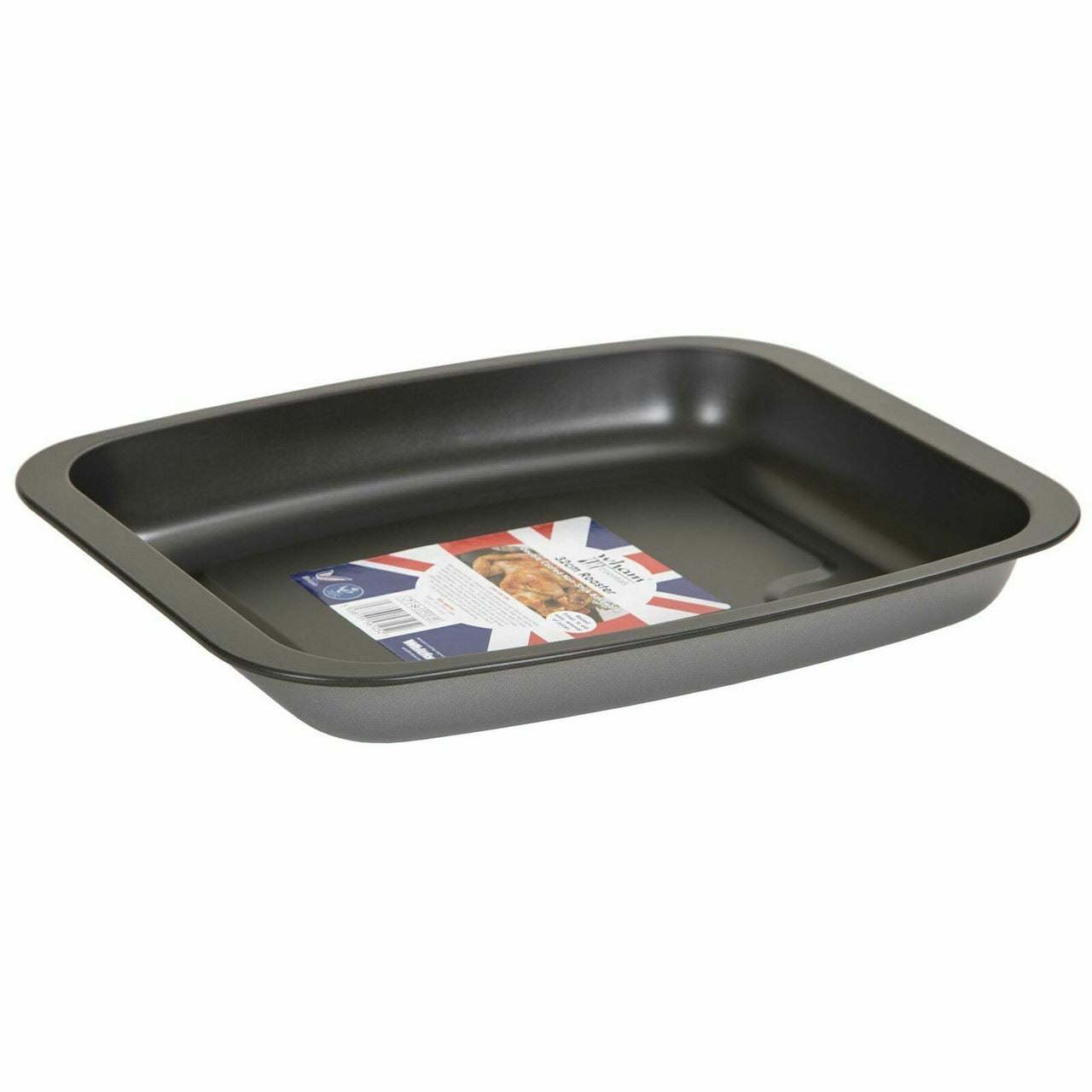 WHAM ESSENTIALS ROASTER BLACK / SILVER 32CM. WHAM56125