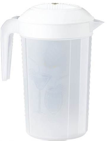 ASSORTED COLOUR LID PLASTIC RAKHI JUG 2L. DGI1192A \\\800580