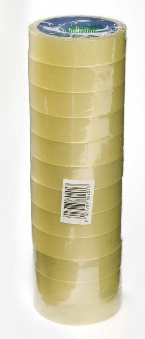 ULTRA TAPE 12 PK ROLLS CLEAR TAPE 24MM X 40M. RT03052440UL \\\802013