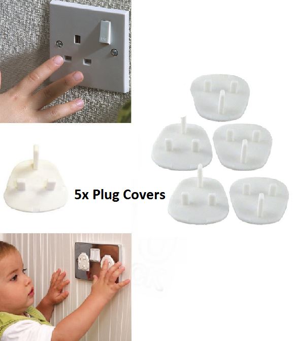 5 PACK PLUG SOCKET COVERS. 806467 \\\806467