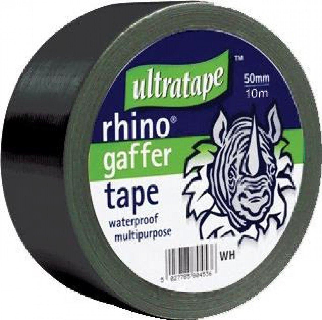 RHINO GAFFER CLOTH BLACK TAPE 50MM X 50M  RH0043-50-BLK. RH0043-50-BLK \\\810575