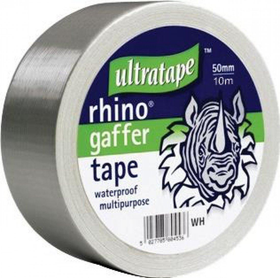 RHINO SILVER  GAFFER CLOTH TAPE 50MM X 50M. 810605 \\\810605