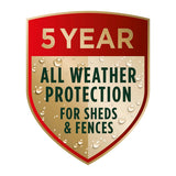 CUPRINOL DUCKSBACK EXTERIOR WOOD SHEDS FENCES PAINT 5L - RICH CEDAR. 5092436