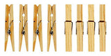 36 ELLIOTTS PINEWOOD WOODEN PEGS. 10F30572
