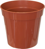 SHANKY PLASTIC FLOWER GROW POT 25.4CM. GN033