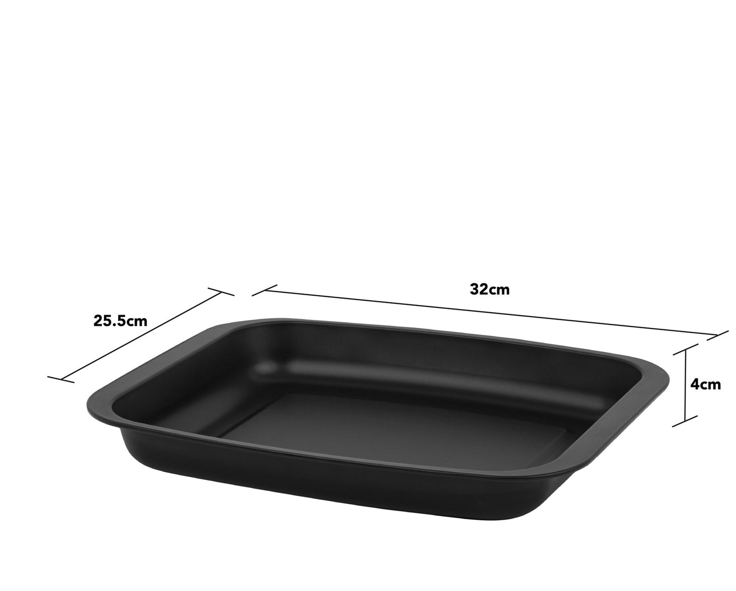 WHAM ESSENTIALS ROASTER BLACK / SILVER 32CM. WHAM56125