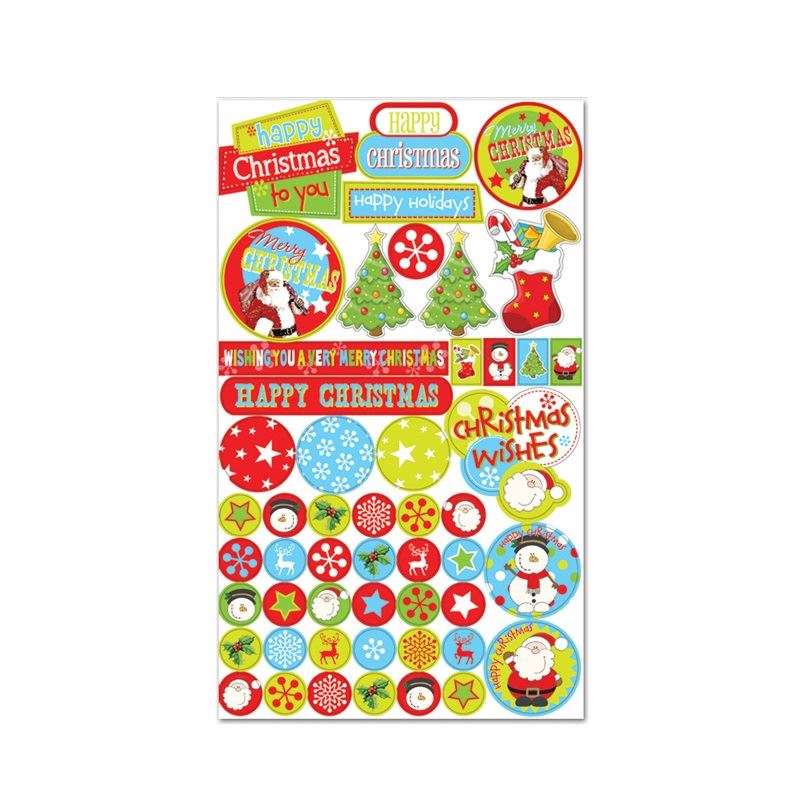 500 CHRISTMAS STICKER KIDS CHILDRENS LABELS DECORATION ART CRAFT. 8798 \\\8798