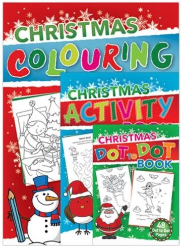 3 CHRISTMAS ACTIVITY BOOK. 8801 \\\8801