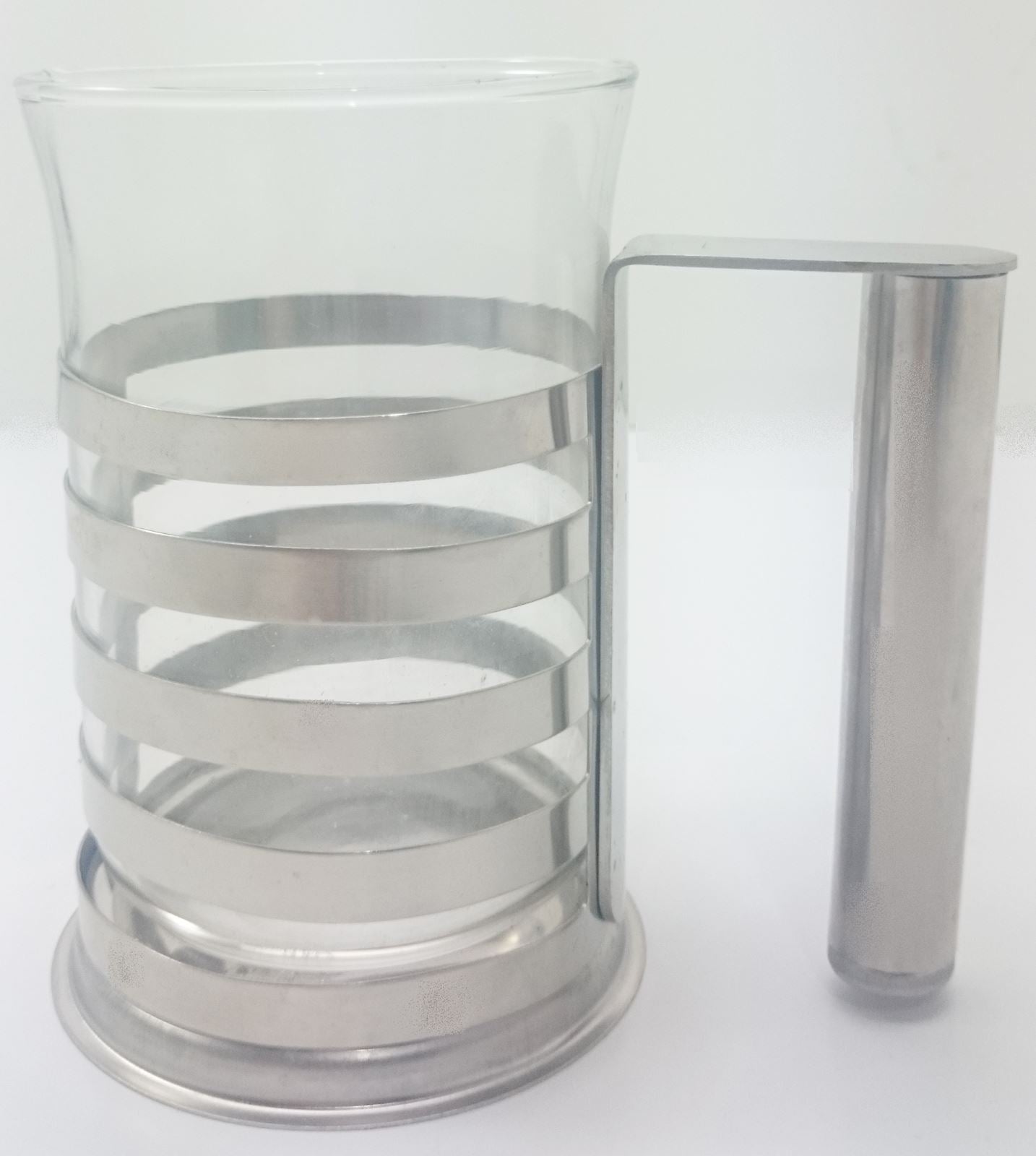COFFEE TEA MUG / CUP WITH STAINLESS STEEL HANDLE. 8874_1 \\\8874_1