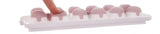 HOBBY YUMMY ICE CUBE TRAY ASSORTED COLOUR WITH SOFT BASE. 061134