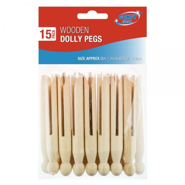 15PCS DOLLY PEGS. 911192 \\\911192